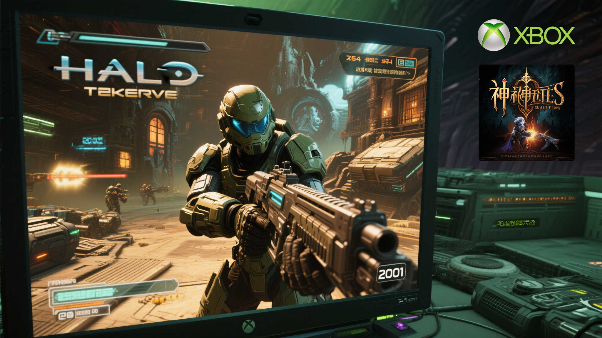 微软打造x64模拟器,助力PC畅玩Xbox经典游戏 以《光环:战斗进化》为例,这款2001年
