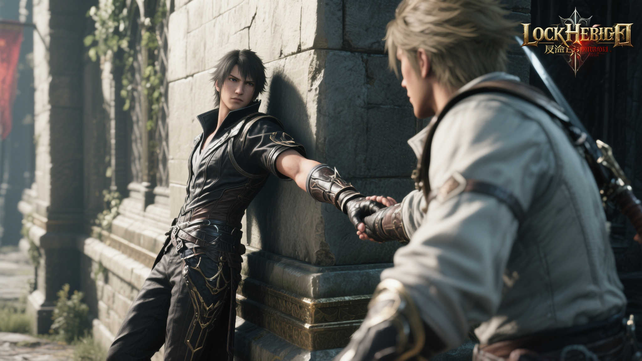 互动姿势为何如此吸睛
在《洛奇英雄传：