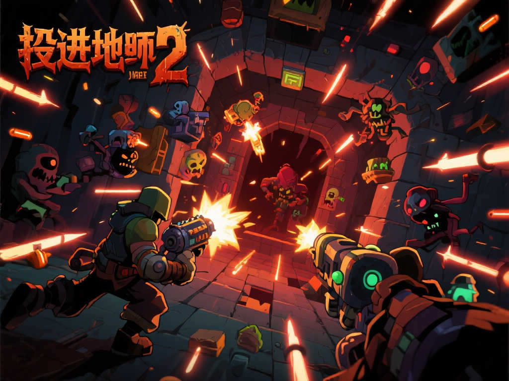 弹幕狂潮再袭地牢！备受好评《挺进地牢2》续作开发进行中